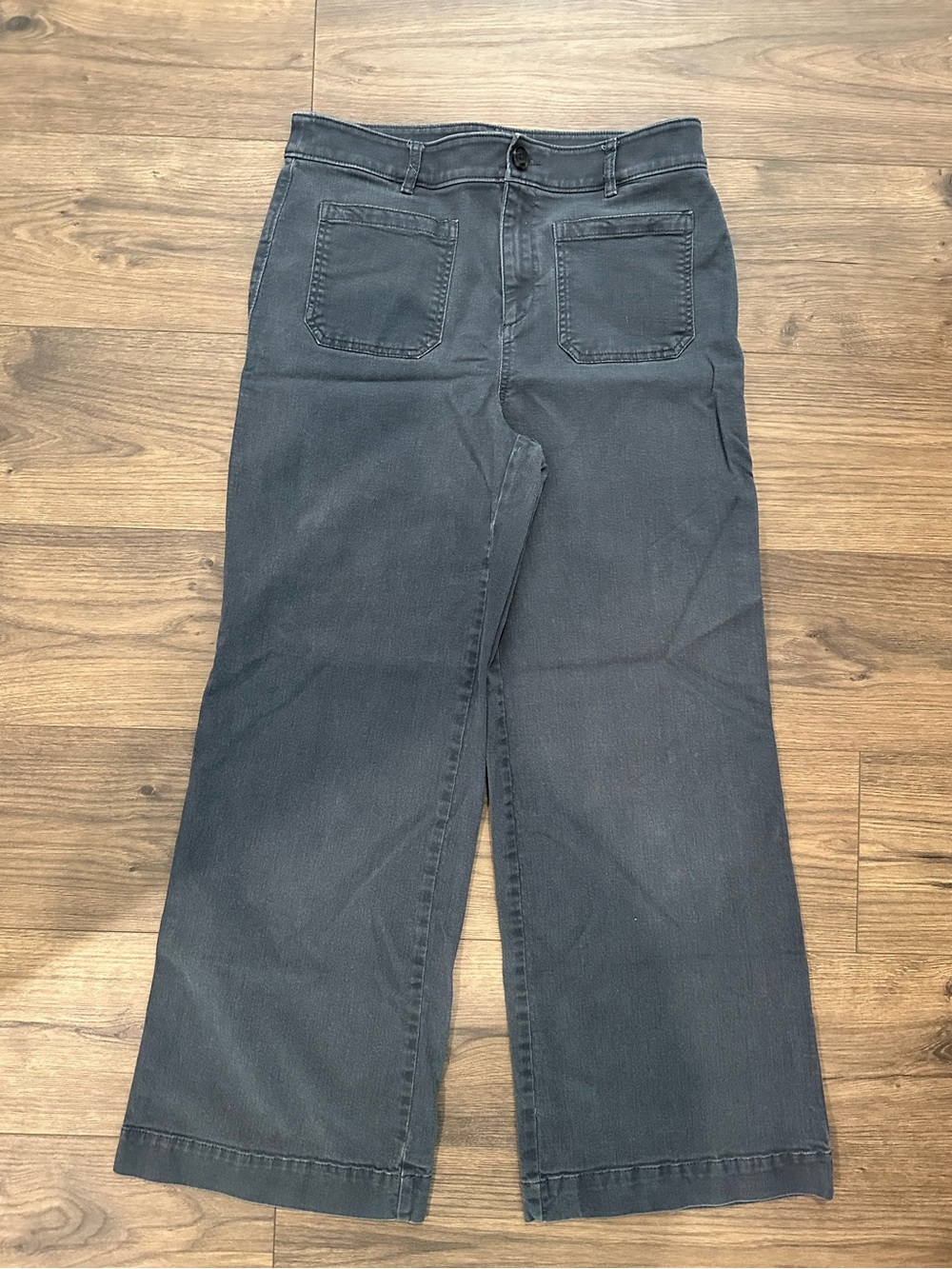 LOFT Black Wide Leg Pants